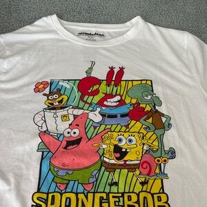 Nickelodeon SpongeBob & Friends Graphic Tee - White